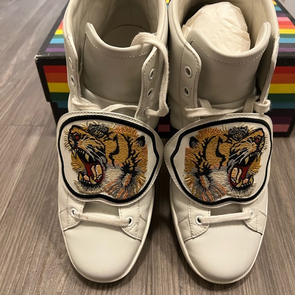 Gucci Ace Tiger Patch High Top - Picture 5 of 8